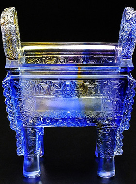 桌上高档简约现代风琉璃工艺品