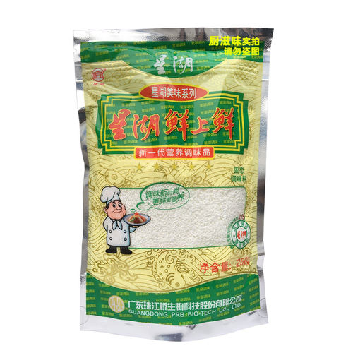 星湖鲜上鲜 250克x20袋整箱 增鲜调味料 鲜味王鲜香宝味精鸡精粉 - 图3