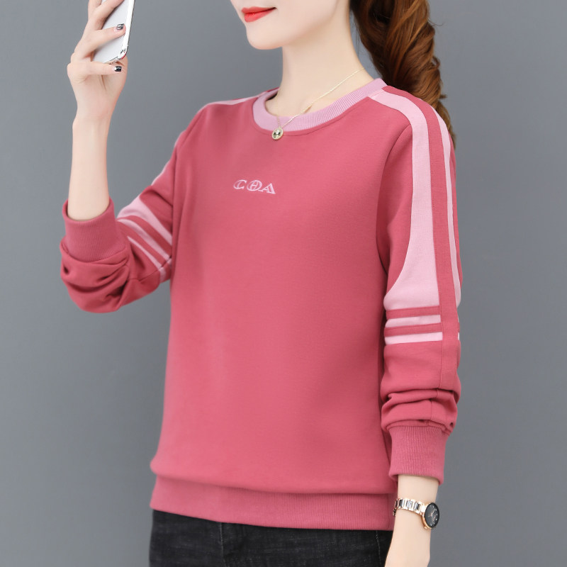 圆领春秋2020年新款秋装宽松卫衣 轩凌子卫衣/绒衫