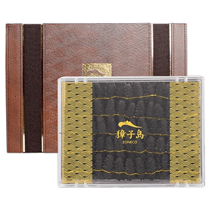 獐子岛淡干海参尊享100g约40-50头门店同款礼盒大连有机海参干货