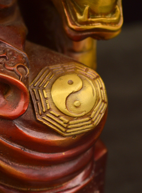 老祖神像创始元灵供奉黄铜