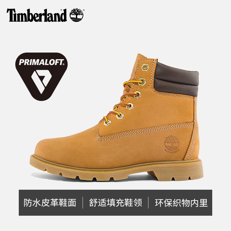 Timberland添柏岚官方踢不烂女鞋春夏大黄靴户外防水偏小|A161G-图2