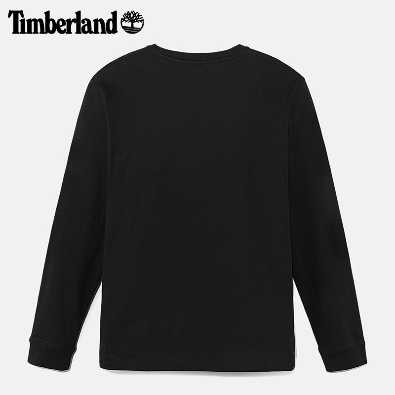 Timberland添柏岚官方男装长袖T恤户外休闲透气简约通勤|A5XVK,淘宝优惠券,粉丝福利购,淘宝优惠卷