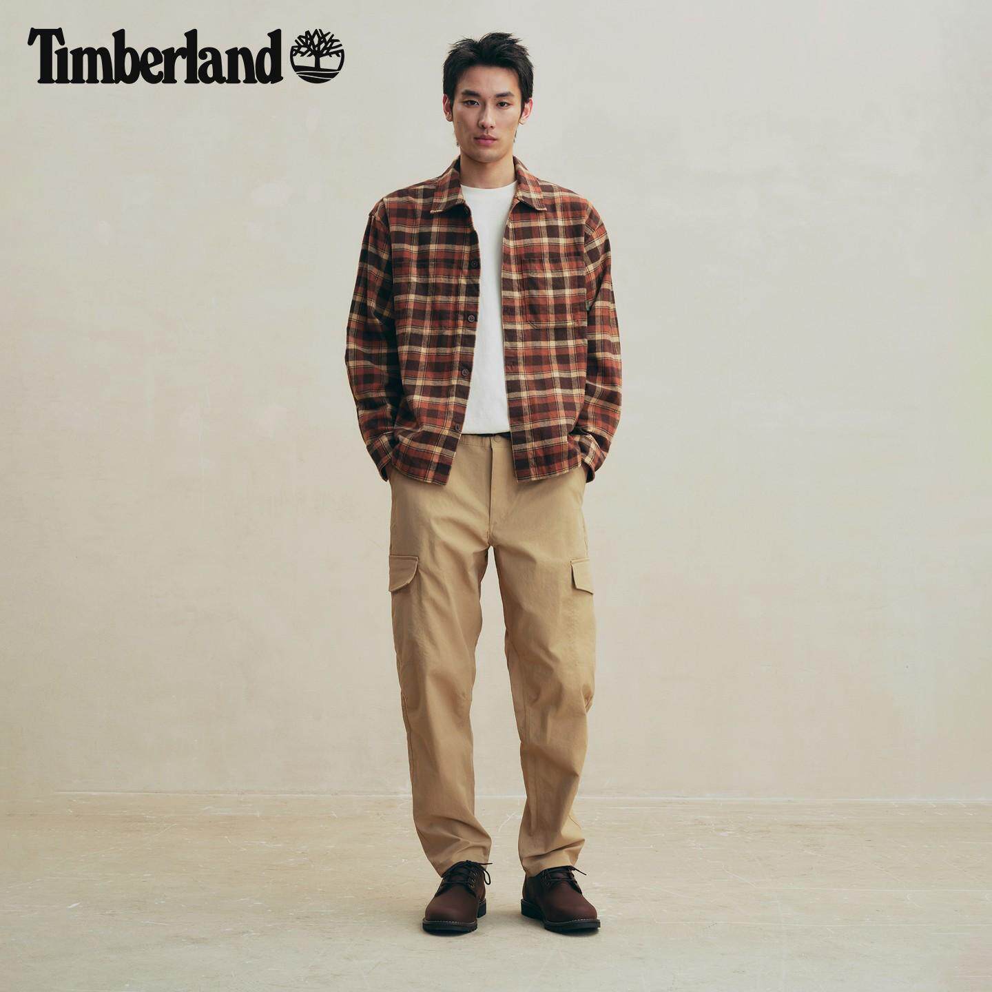 Timberland添柏岚官方男装速干长裤工装裤新款弹力宽松大码|0YH9E  新款男实拍商品图