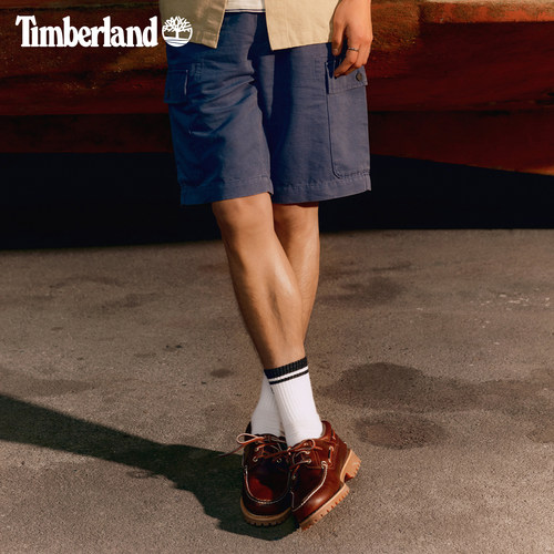 Timberland添柏岚官方男经典船鞋乐福鞋夏牛皮手工缝制偏大|50009 - 图1