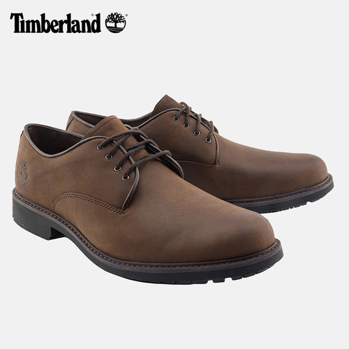 Timberland添柏岚官方男鞋皮鞋防水透气轻便休闲商务通勤|5550R - 图3