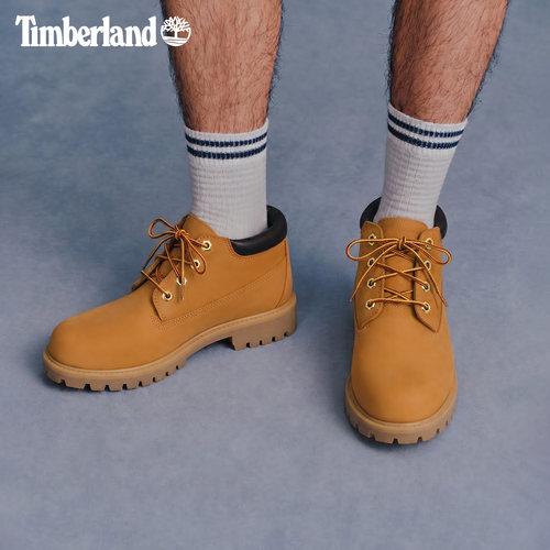 Timberland添柏岚踢不烂男女同款中帮经典大黄靴防水|23399/23061 - 图1