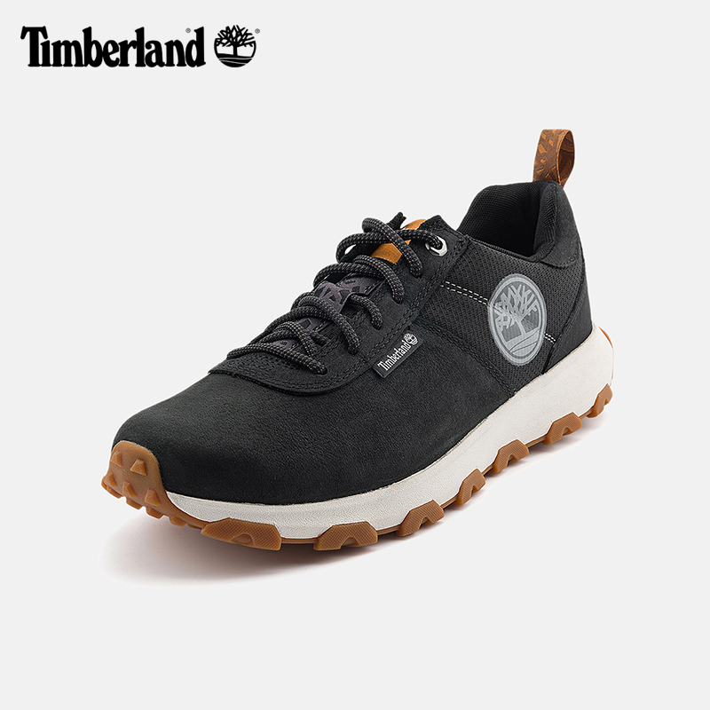 Timberland添柏岚官方男鞋春新款徒步登山鞋户外休闲低帮|A5TKV