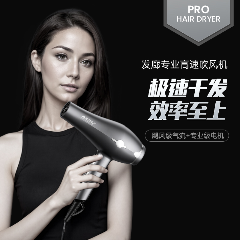 德国电吹风机家用大功率发廊专用理发店8800w负离子护发速干风筒