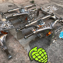 Import Thunderbridge Skateboard Bracket Bracelet Thunder Bridge Thunder Bridge Skateboard Bracket Hollow Double Empty Titanium Alloy