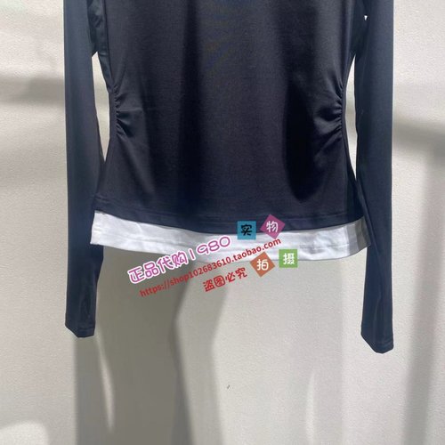 NUTS那时女装专柜正品国内代购2026年春长袖T恤 7110209A1-499 - 图1