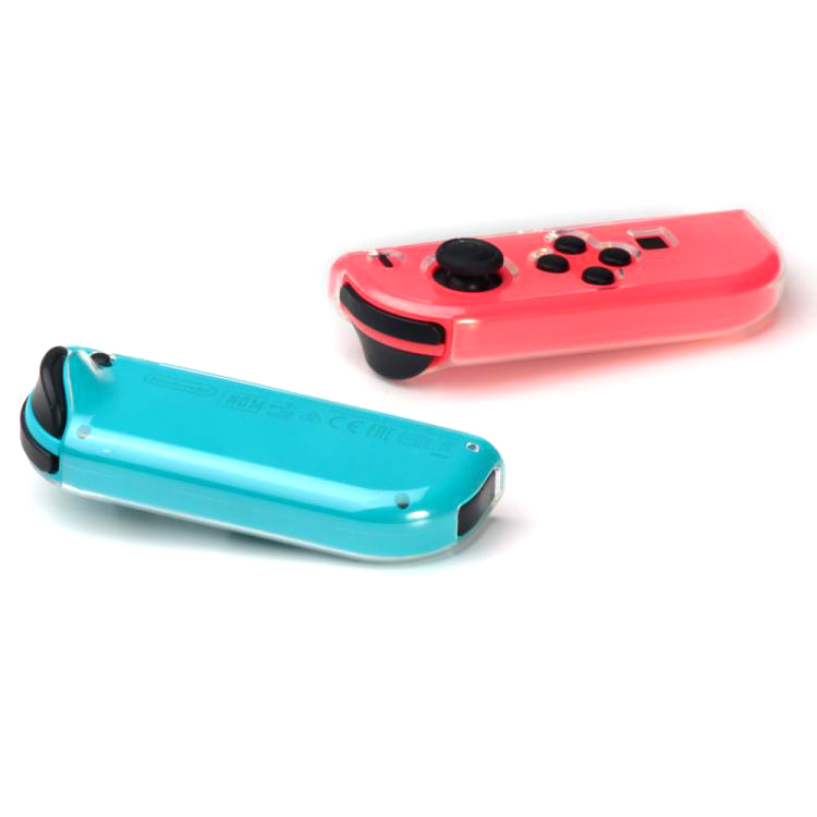 Switch手柄套JoyCon手柄tpu保护套NS手柄清水套软套充电握把支架-图3