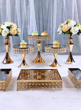 奢华甜品台摆件欧式婚礼