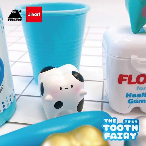 【玩具交易所】现货Jinart放克Funk toy牙牙家族牙医女孩口腔盲盒 - 图2