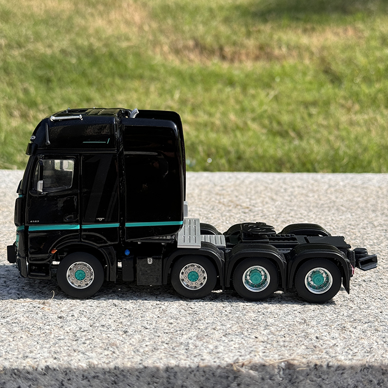 IMC 1:50 MB 奔驰 Actros SLT GigaSpace 8x4 拖车头 拖车模型 - 图2