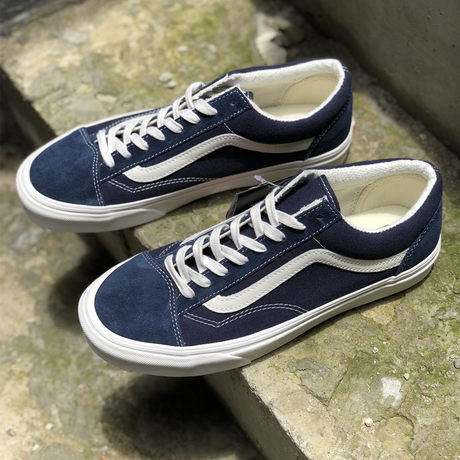 blue and khaki vans