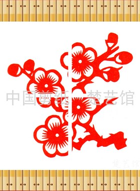 剪纸窗花儿童手工装饰画剪纸画