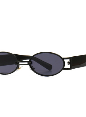 Ciseonik 未来感Y2K街拍复古摇滚朋克风方金属魅力太阳镜酷