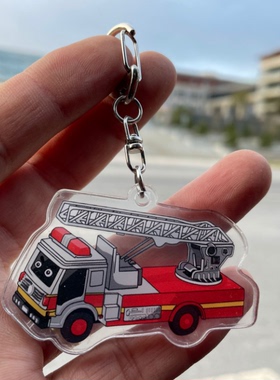消防员军嫂挂链兵哥哥八一钥匙扣
