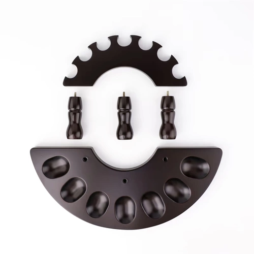 7 Трубы с твердым древесиной борьбы с пушками аксессуары из деревянного ковла