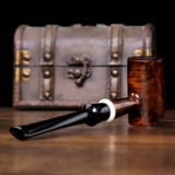 Мужской молоток, старомодный мундштук, курительная трубка из натурального дерева