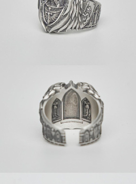 六翼骑士之印 战锤40K周边 黑暗天使2022个性原创复古好友礼物