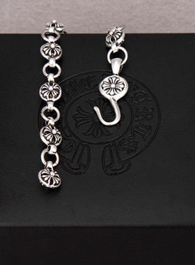 复古十字架手链 潮男女 经典复古情侣手饰品 可调节手链