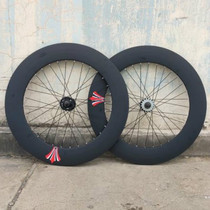 Promotion Bacon Flower Drum Death Fly 700c Wheel Set Bike 90mm Aluminum Alloy Wheel Set Dead Fly Front Wheel Rear Wheel