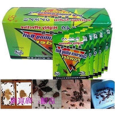 10pc Cockroach Killing Bait Miraculous Insecticide Powder Ro - 图0