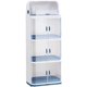 Kitchen bowl rack with cover multi-layer dustproof household storage box