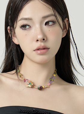 新中式小众景泰蓝串珠捷克珠