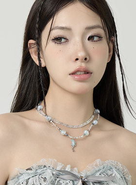 Starfire小众女叠戴锁骨链