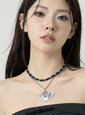 Starfire铜合金女锁骨链