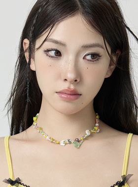 Starfire捷克珠女手作锁骨链