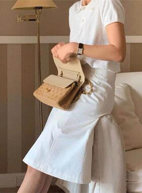 现Polo翻领针织衫T恤女2
