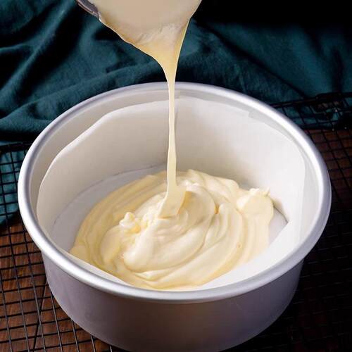 烘焙蛋糕模具脱模纸垫4/6/8/10寸油纸戚风蛋糕模具围边纸圆形垫纸 - 图0