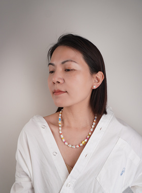 强光巴洛克珍珠中性男女同款