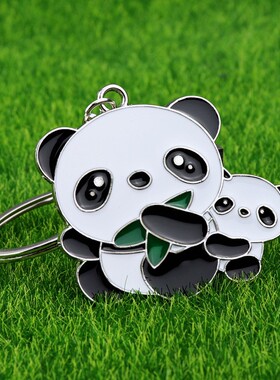熊猫钥匙扣中国风小礼品