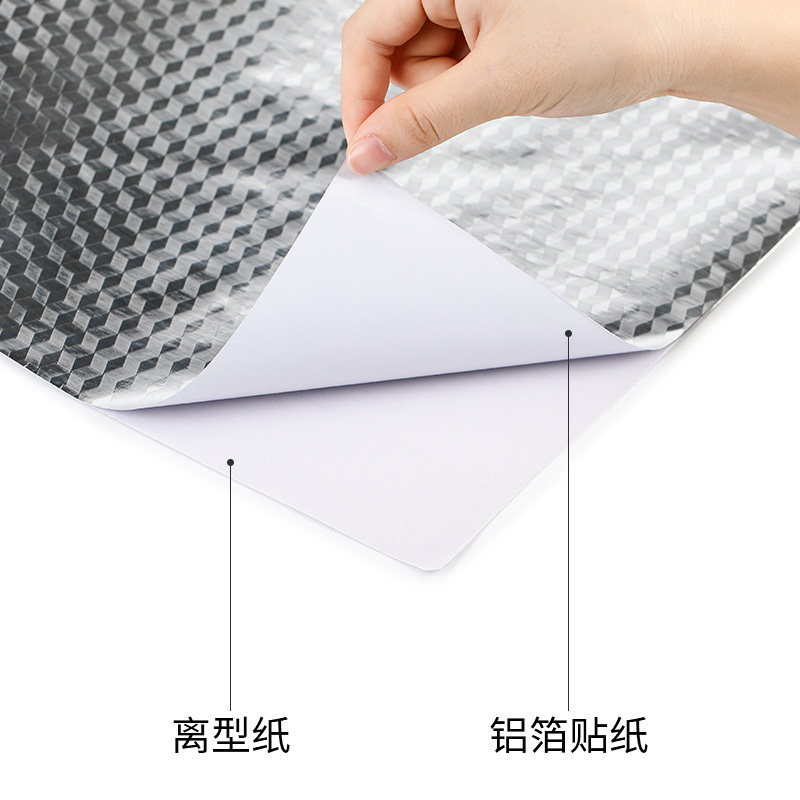 3J106FL厨房防油贴纸灶台防水防潮自粘墙纸耐高温橱柜铝箔锡箔纸,淘宝优惠券,粉丝福利购,淘宝优惠卷