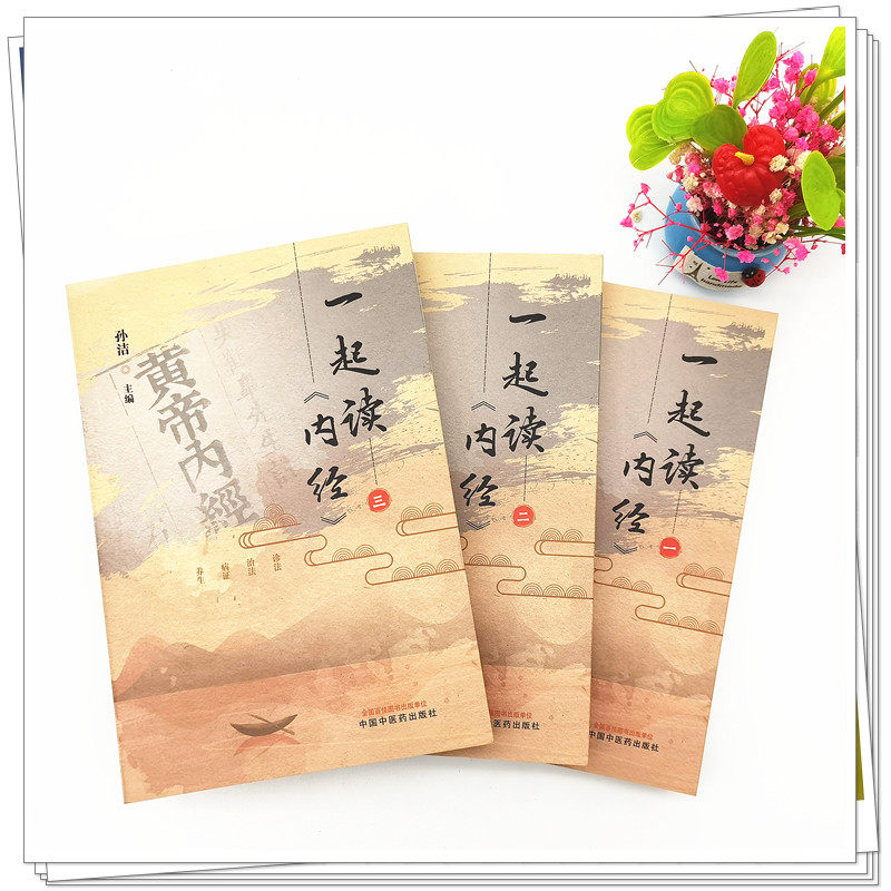 正版一起读 内经 1 2 3全套中国中医药出版社孙洁中医基础理论书籍自学中医四大经典名著之黄帝内经素问灵枢经带你步入中医 山东杏林图书专营店