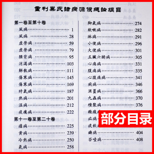 正版诸病源候论校注繁体版隋巢元方原著丁光迪校注中医中醫古籍整理叢書重刊諸病源候論校注中医临床病症诊疗人民卫生出版社医学书-图1