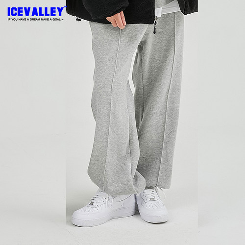 美式扎袜卫裤阔腿裤运动裤宽松长裤嘻哈裤子男束脚裤男女款情侣潮 - 图2