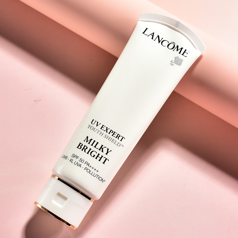 Lancome兰蔻隔离防晒霜清爽款50ml防护隔离霜UV小白管spf50 - 图1