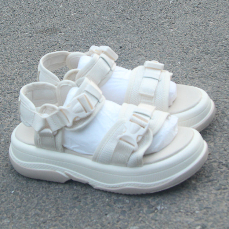 2023夏季新款女款沙滩鞋潮流增高软底时尚网红休闲鞋凉鞋,淘宝优惠券,粉丝福利购,淘宝优惠卷