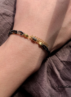 中性玛瑙小众复古原创设计手链