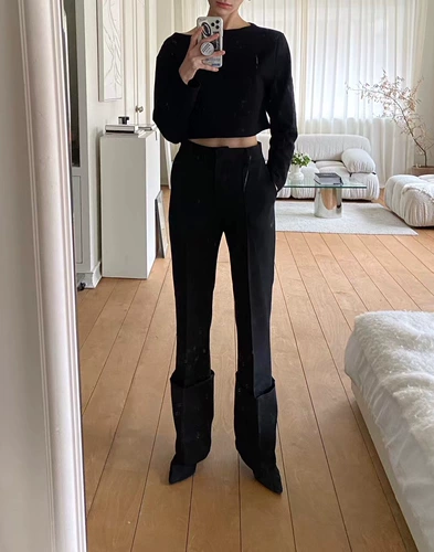 Демисезонный дизайнерский пиджак классического кроя, штаны, карандаш, по фигуре