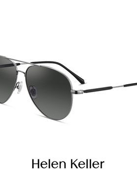 海伦凯勒近视墨镜男款可配带度数太阳镜防紫外线偏光镜驾驶员眼镜