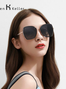 海伦凯勒2025年新款林志玲同款太阳眼镜开车防刺眼反光偏光墨镜女