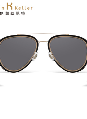 海伦凯勒男士新款潮蛤蟆镜经典绅士偏光驾驶镜个性近视太阳镜8756