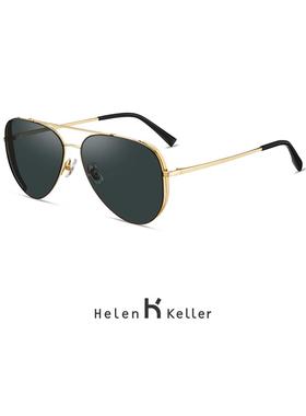 海伦凯勒麦克阿瑟太阳眼镜男开车偏光驾驶飞行员近视墨镜可配度数